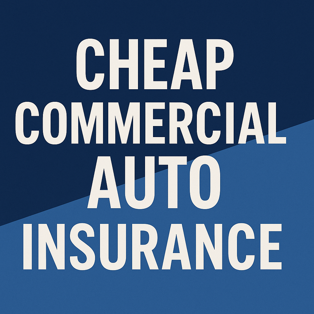 cheap commercial auto insurance