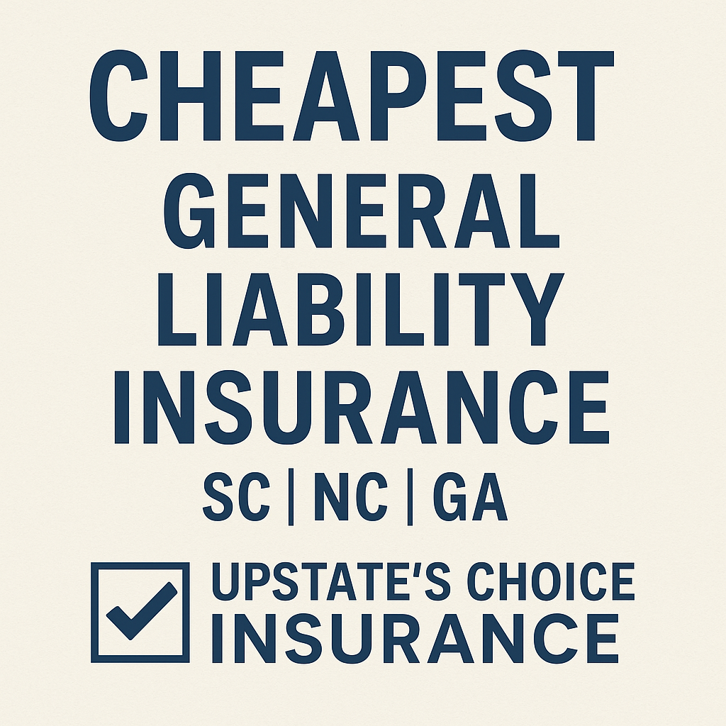 cheap general liability insurance