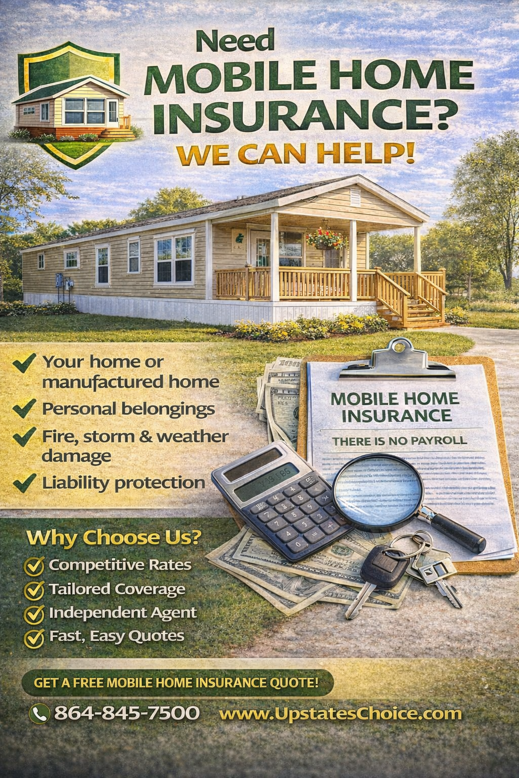 Mobile Home Insurance Quote