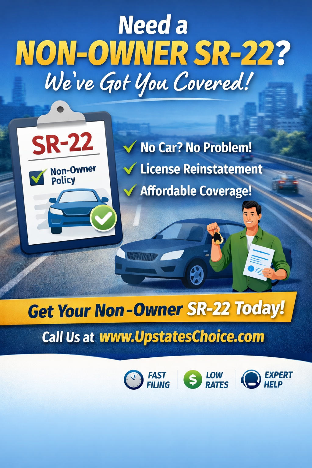 Non Owners SR22 Insurance