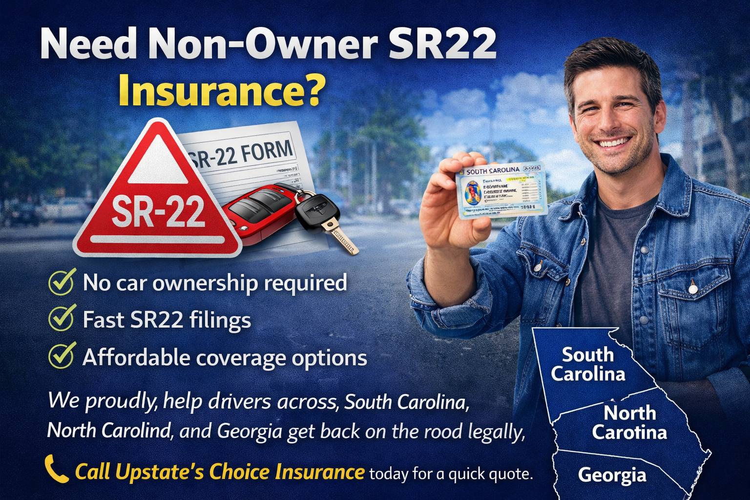 Non Owner SR22 Insurance