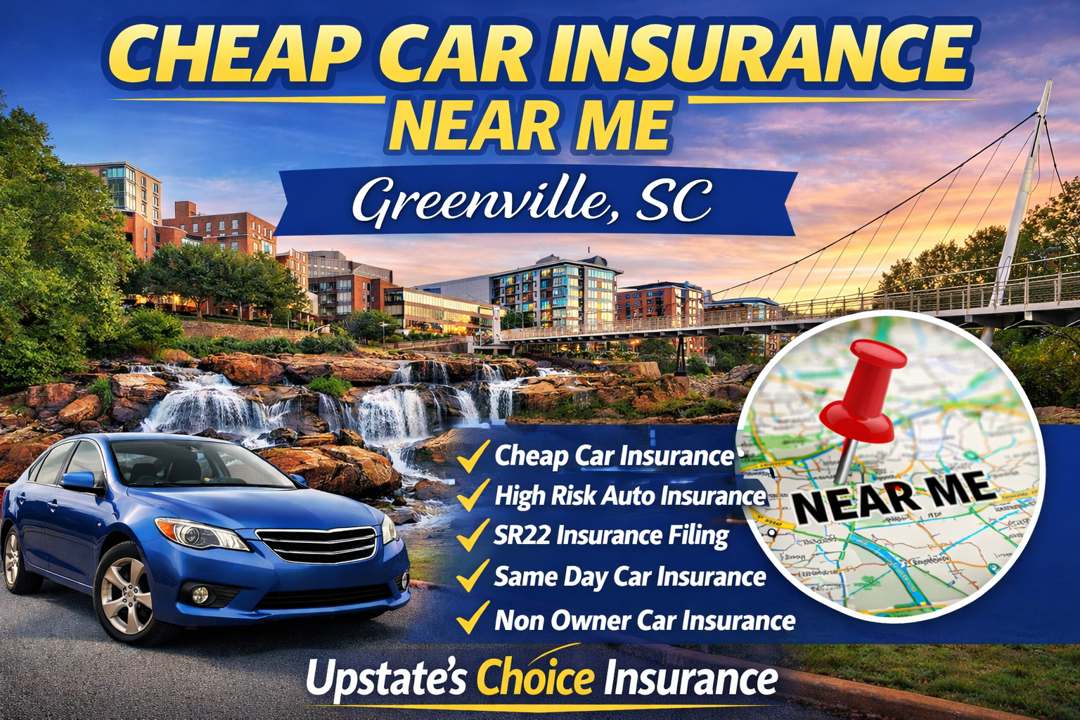 Affordable car insurance in Greenville